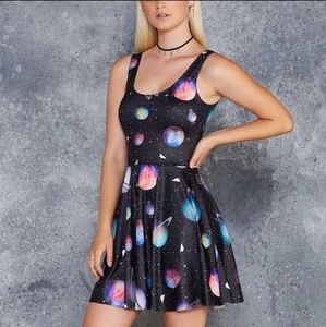 Bundle Blackmilk Paper Universe Dress & Shorts